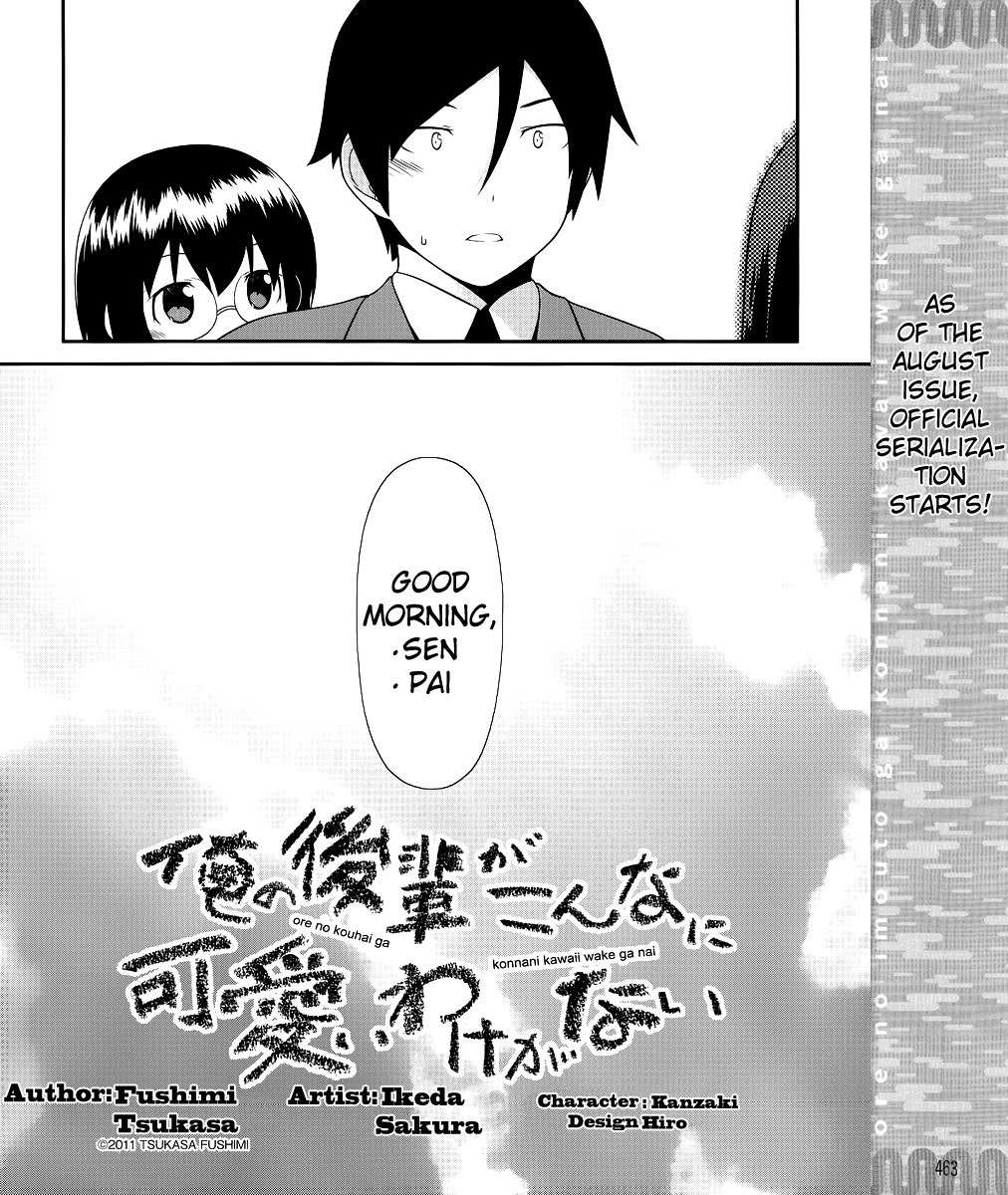 Ore no Kouhai ga Konna ni Kawaii Wake ga Nai Chapter 0 page 18 - Chapter 0