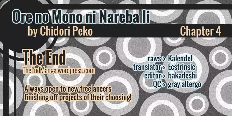 Ore no Mono ni Nareba Ii Chapter 4 page 1 - Chapter 4: Kyou Koso Kimi to!