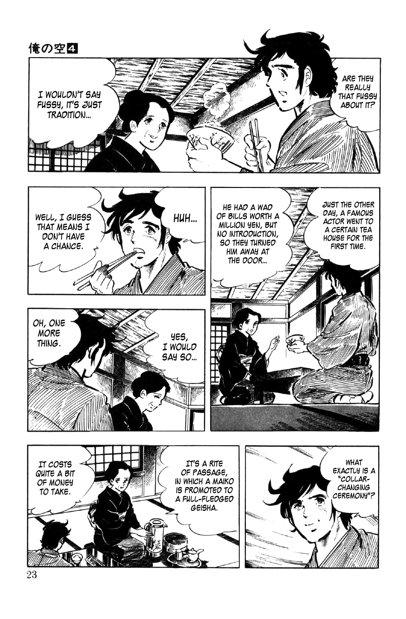 Ore no Sora Chapter 11 page 24 - Chapter 11: The Price of a Body!