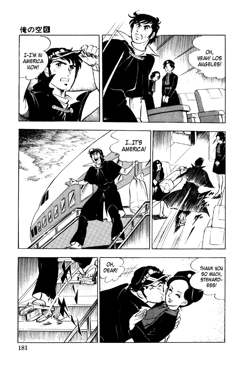 Ore no Sora Chapter 22 page 8 - Chapter 22: Wandering in America