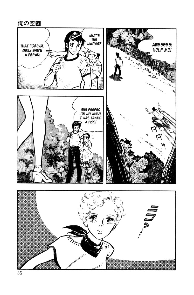 Ore no Sora Chapter 8 page 36 - Chapter 8 : Blonde Hair and White Skin