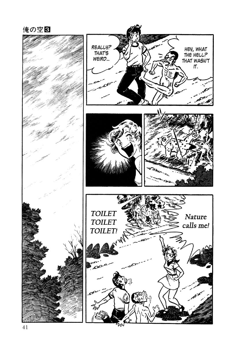 Ore no Sora Chapter 8 page 42 - Chapter 8 : Blonde Hair and White Skin