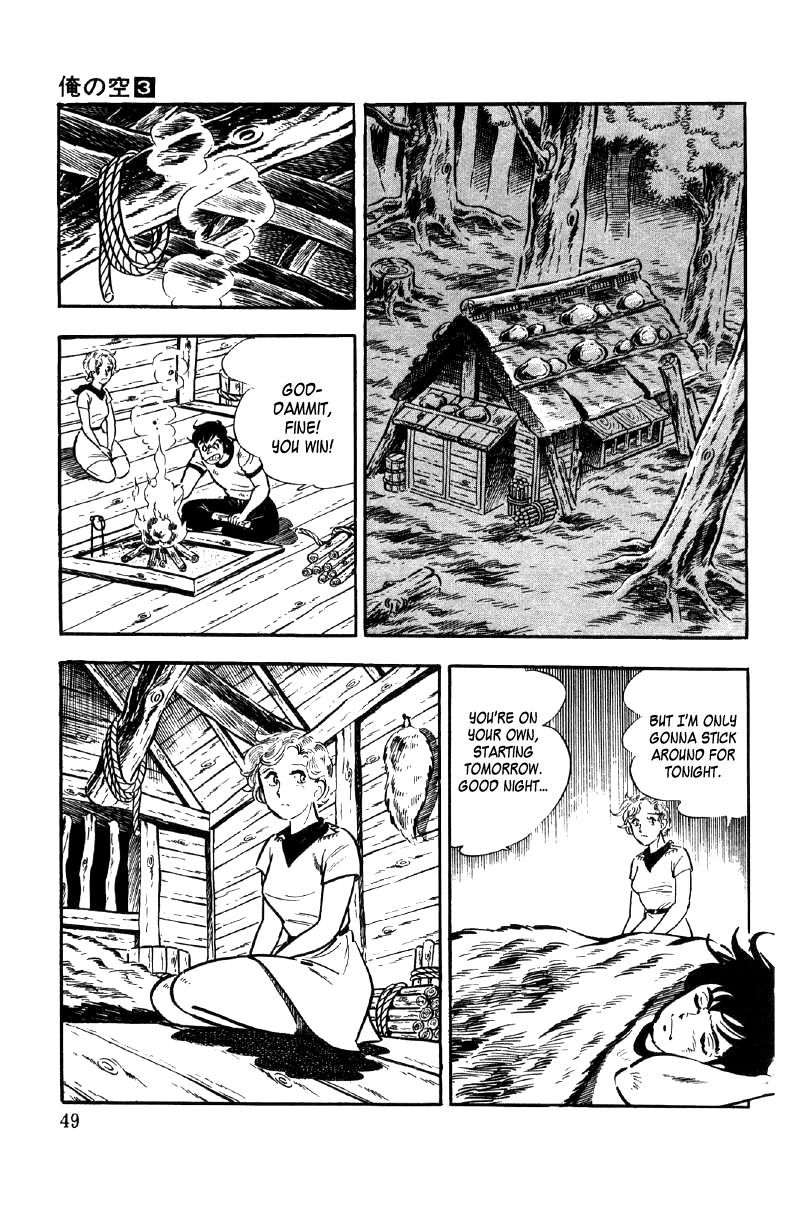 Ore no Sora Chapter 8 page 50 - Chapter 8 : Blonde Hair and White Skin