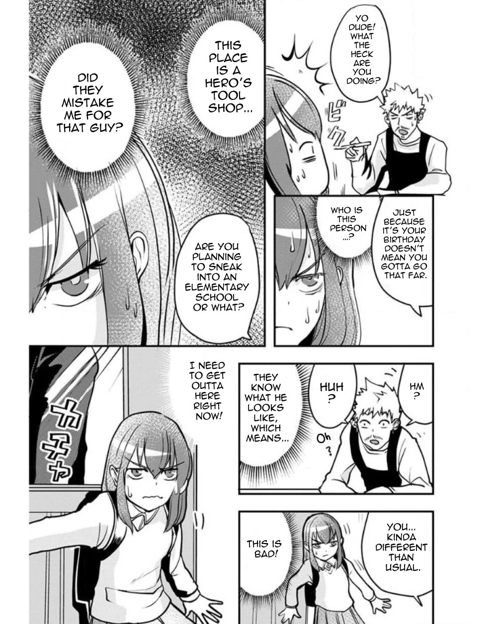 Ore to Hero to Mahou Shoujo Chapter 25 page 13 - Chapter 25: My birthday. My worse day