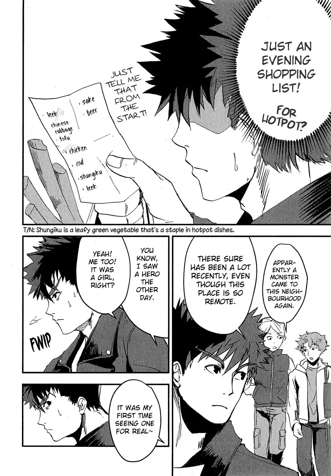 Ore to Hero to Mahou Shoujo Chapter 3 page 5 - Chapter 3: The One Who Waits Is Coming