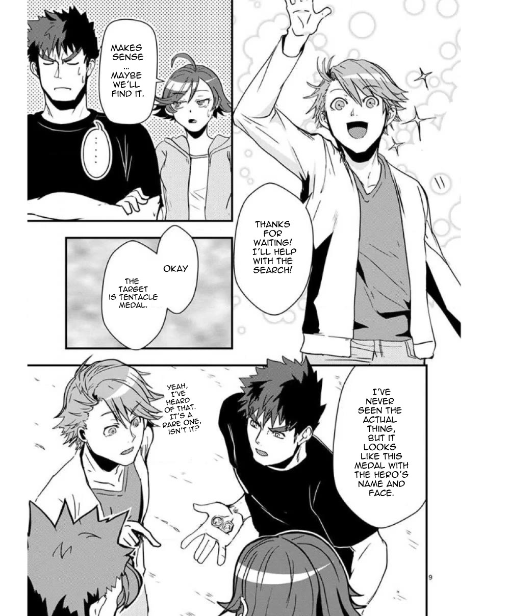 Ore to Hero to Mahou Shoujo Chapter 34 page 10 - Chapter 34: Tentacle Medal