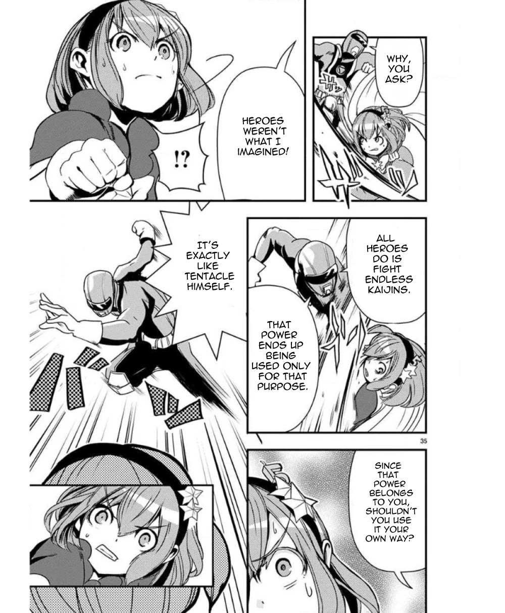 Ore to Hero to Mahou Shoujo Chapter 34 page 36 - Chapter 34: Tentacle Medal