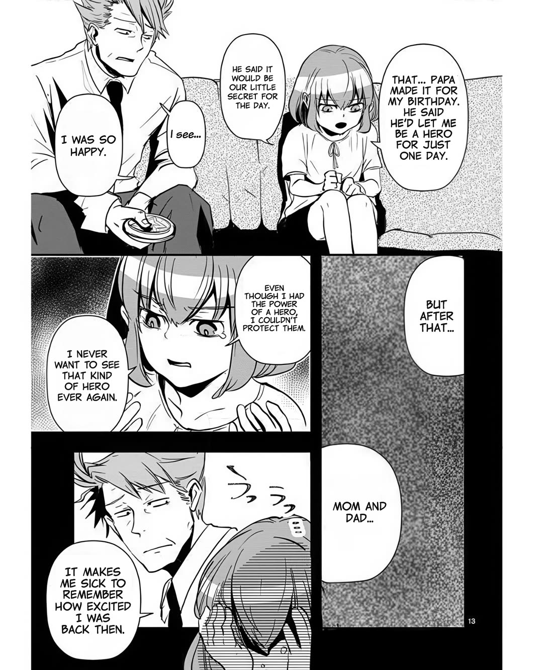 Ore to Hero to Mahou Shoujo Chapter 38 page 13 - Chapter 38: My Power