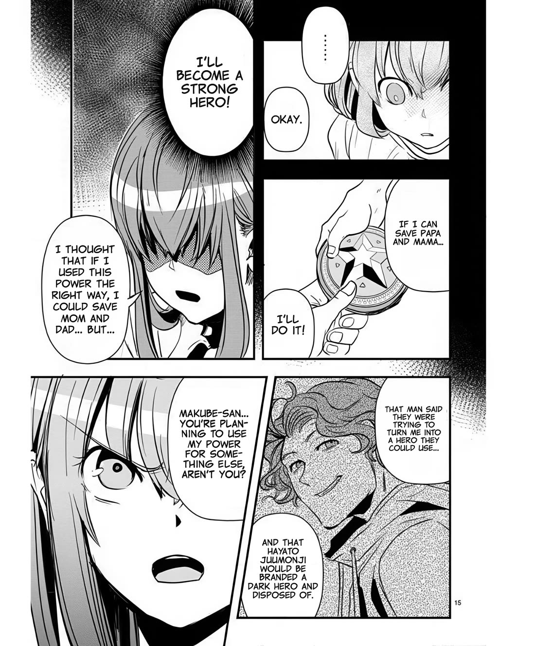 Ore to Hero to Mahou Shoujo Chapter 38 page 15 - Chapter 38: My Power