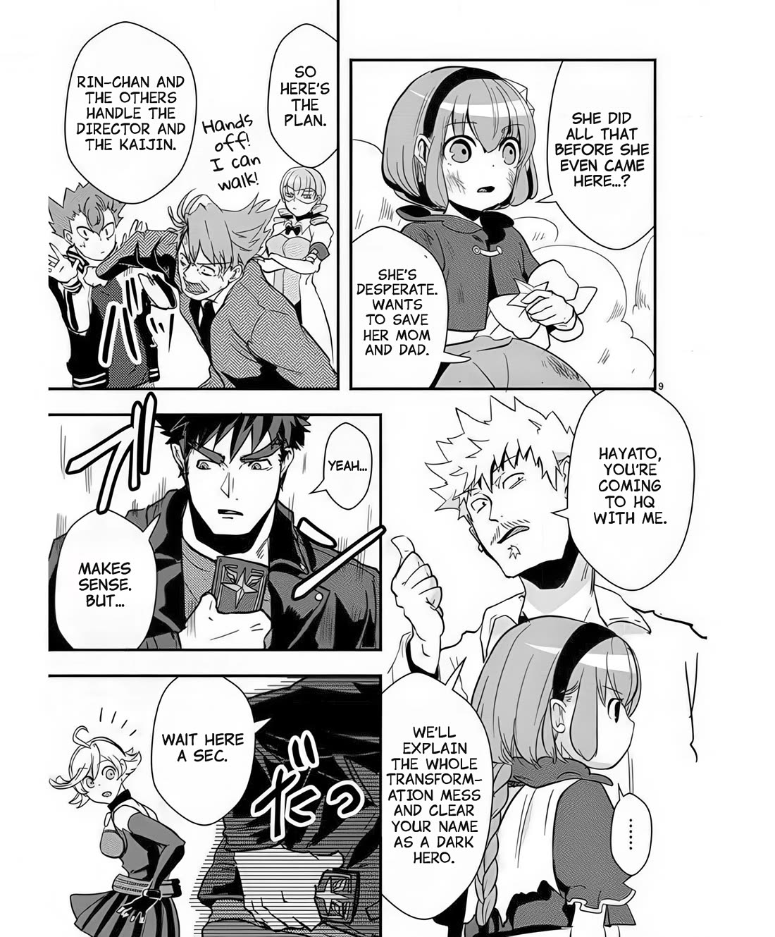 Ore to Hero to Mahou Shoujo Chapter 41 page 10 - Chapter 41: Farewell, Hero [End]