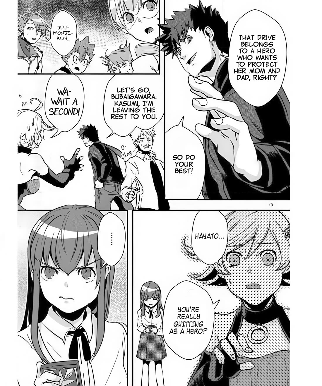 Ore to Hero to Mahou Shoujo Chapter 41 page 14 - Chapter 41: Farewell, Hero [End]