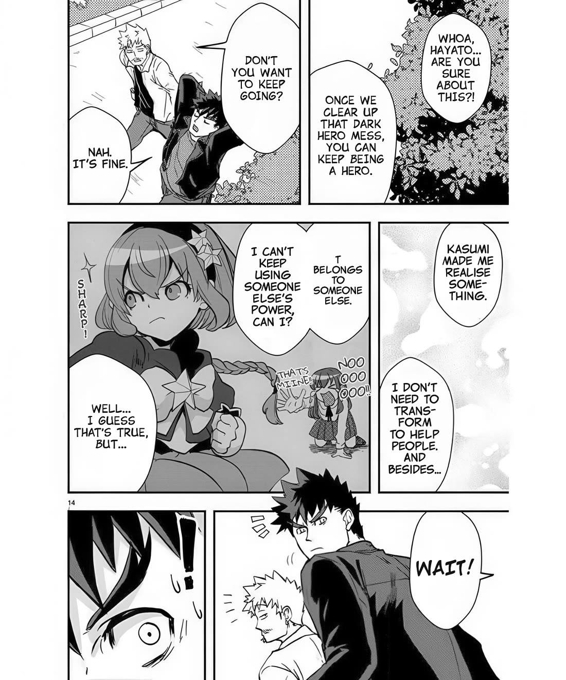 Ore to Hero to Mahou Shoujo Chapter 41 page 15 - Chapter 41: Farewell, Hero [End]