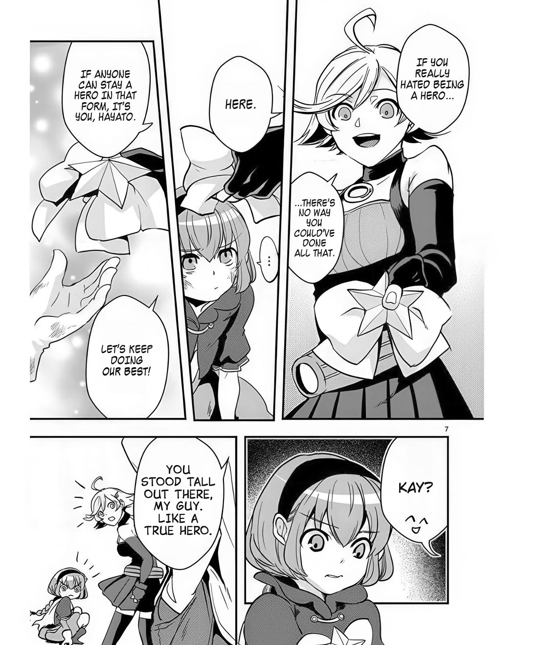 Ore to Hero to Mahou Shoujo Chapter 41 page 8 - Chapter 41: Farewell, Hero [End]