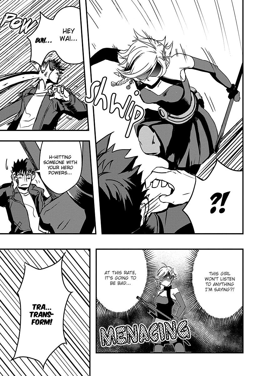 Ore to Hero to Mahou Shoujo Chapter 6 page 13 - Chapter 6: Opposite Expectation