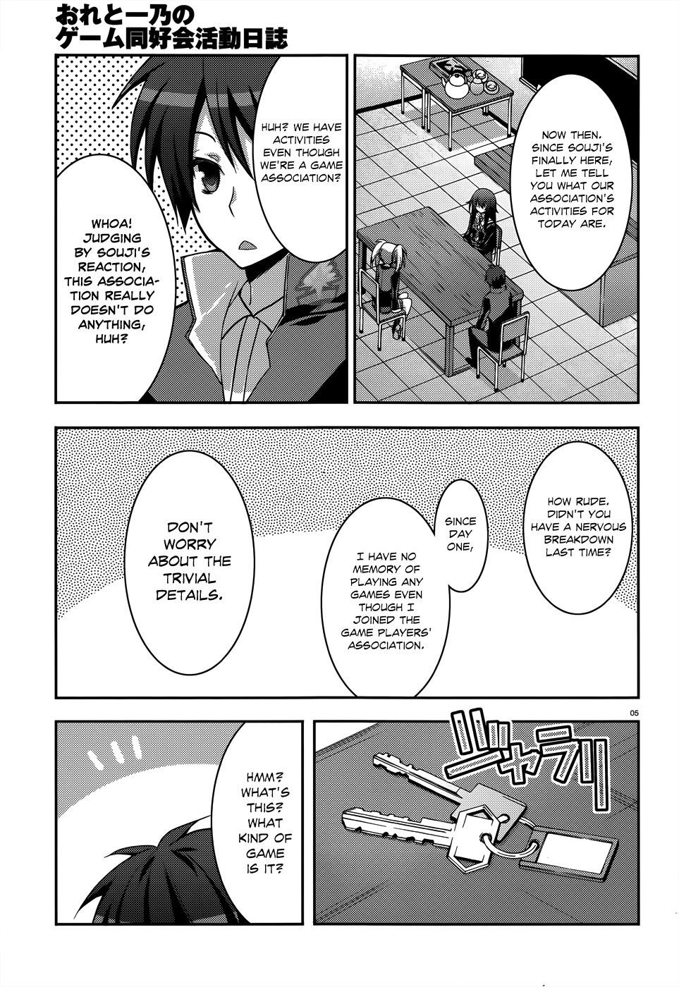 Ore to Ichino no Game Doukoukai Katsudou Nisshi Chapter 5 page 5 - Chapter 5: Round 5