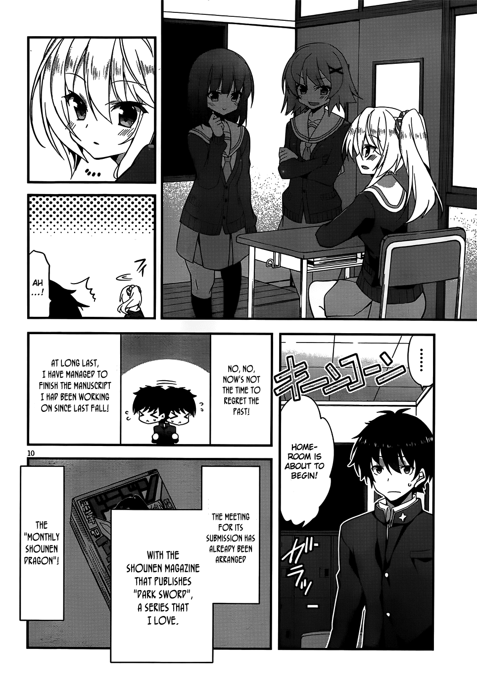 Ore to Kanojo no Moe yo Pen Chapter 1.2 page 10 - Chapter 1 v2 : Chapter 1