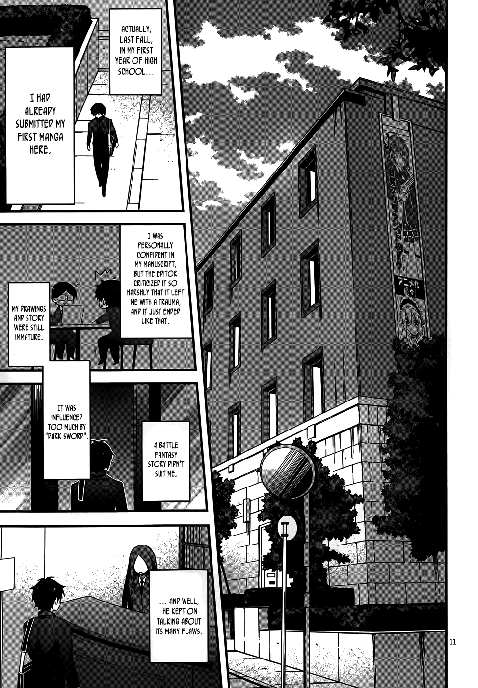 Ore to Kanojo no Moe yo Pen Chapter 1.2 page 11 - Chapter 1 v2 : Chapter 1