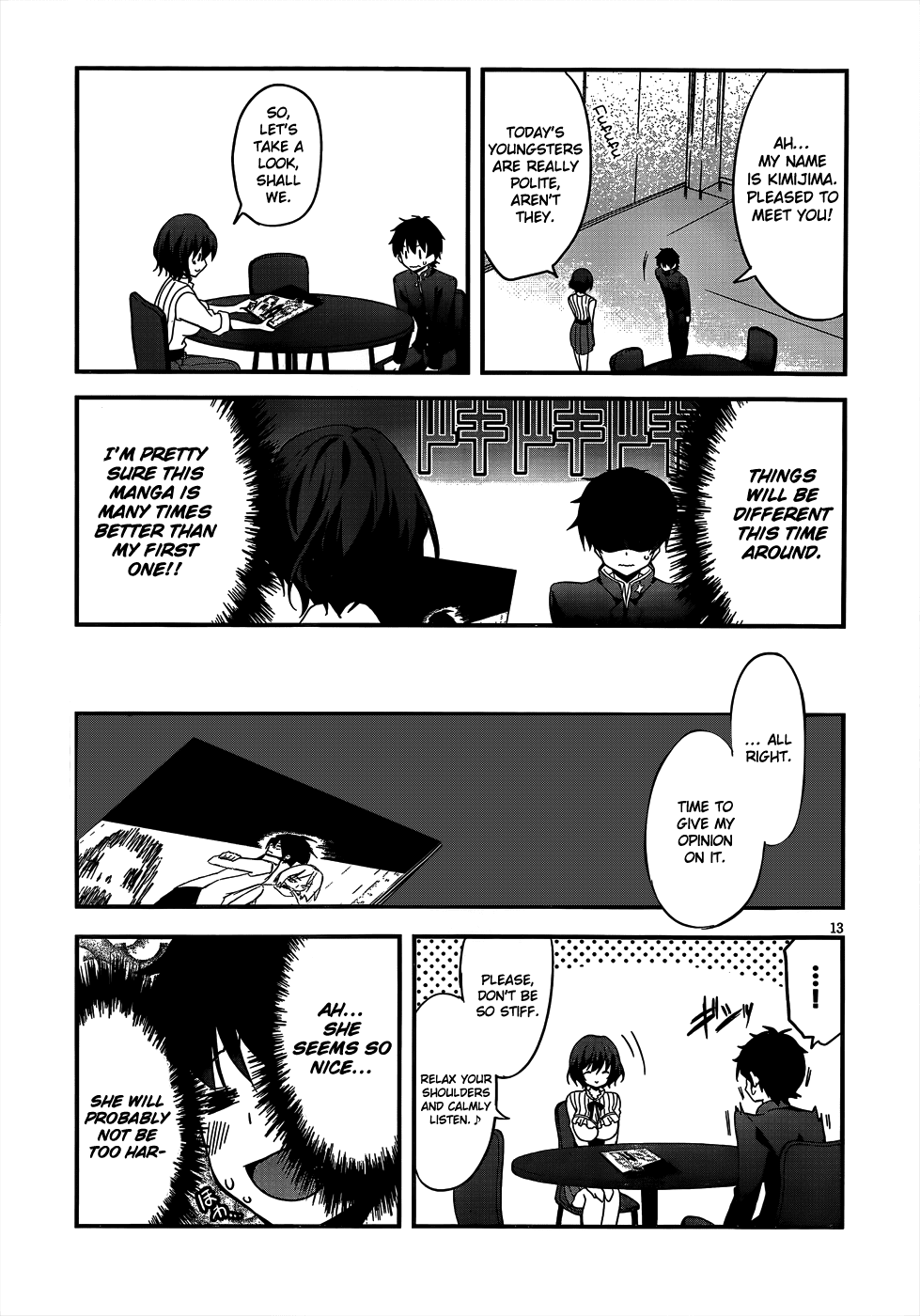 Ore to Kanojo no Moe yo Pen Chapter 1.2 page 13 - Chapter 1 v2 : Chapter 1