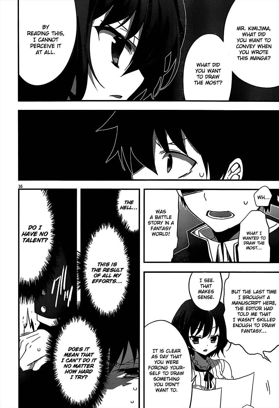 Ore to Kanojo no Moe yo Pen Chapter 1.2 page 16 - Chapter 1 v2 : Chapter 1