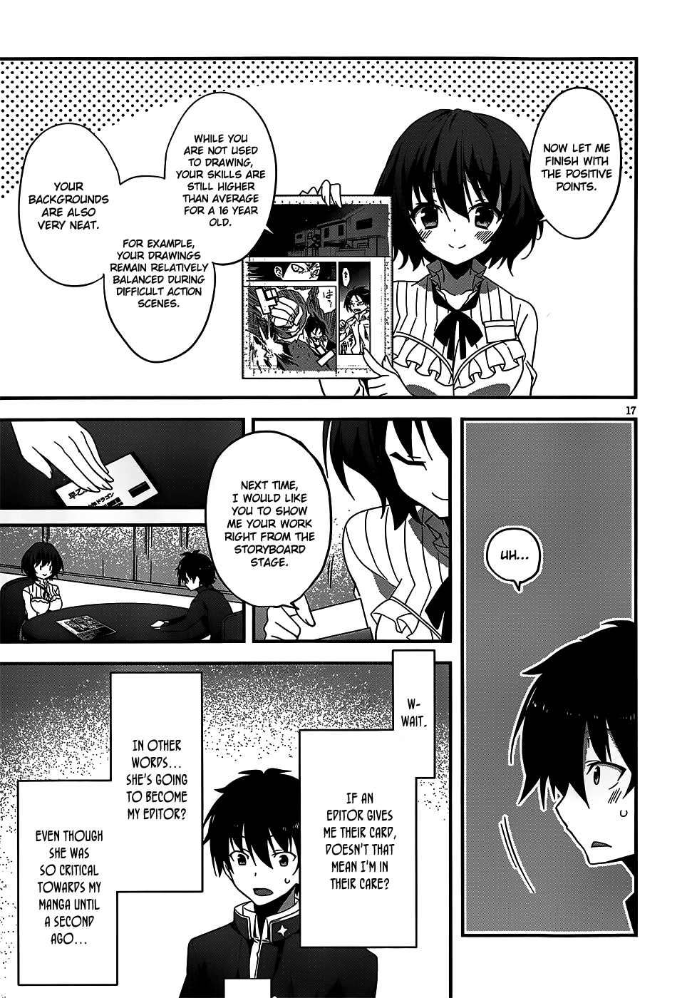 Ore to Kanojo no Moe yo Pen Chapter 1.2 page 17 - Chapter 1 v2 : Chapter 1