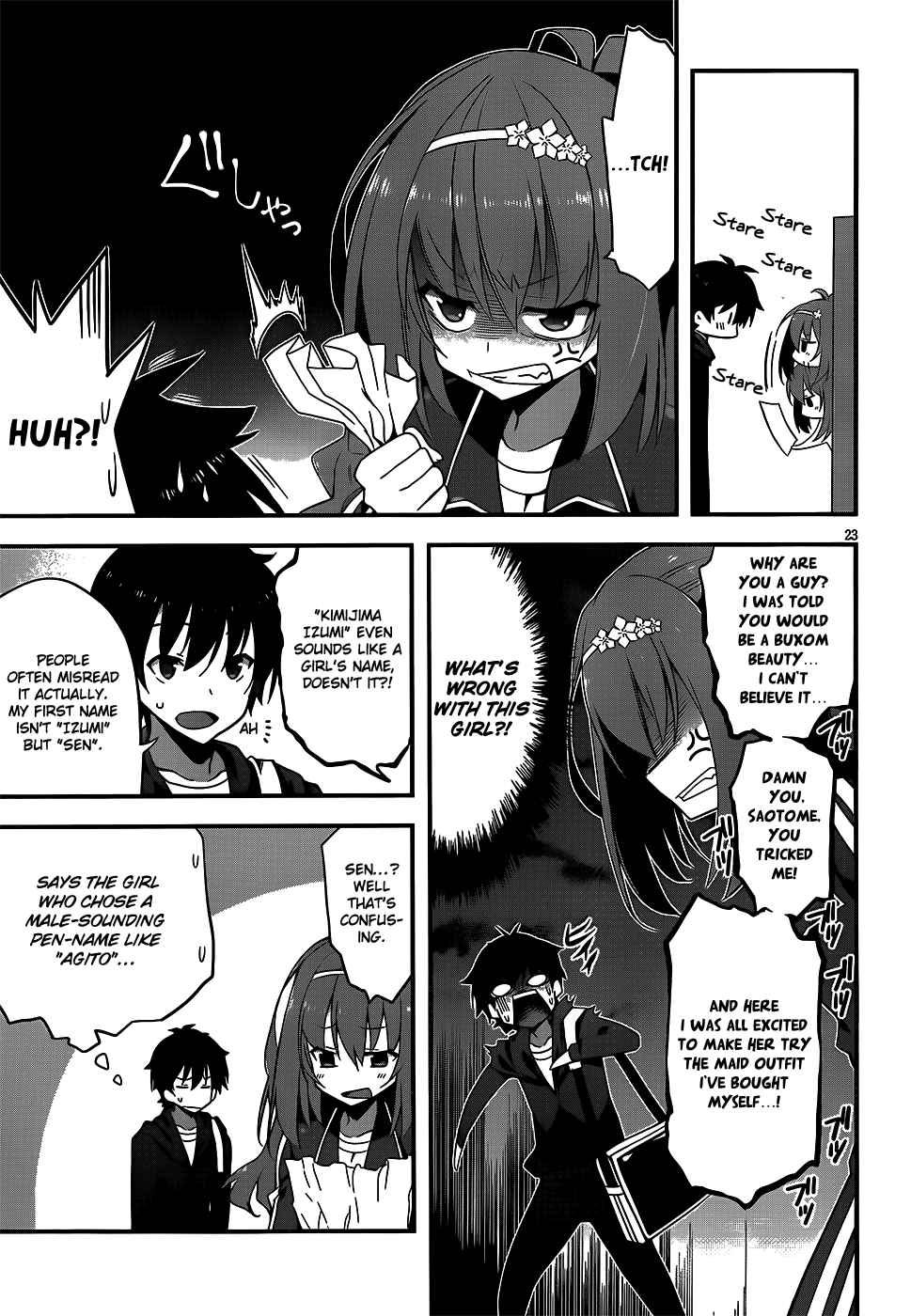 Ore to Kanojo no Moe yo Pen Chapter 1.2 page 23 - Chapter 1 v2 : Chapter 1