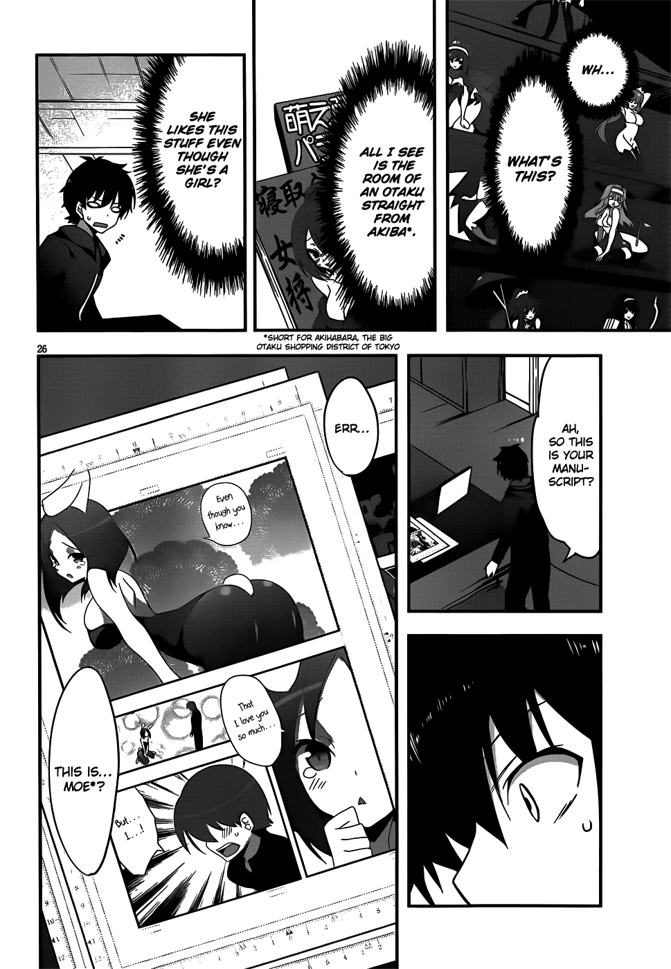 Ore to Kanojo no Moe yo Pen Chapter 1.2 page 26 - Chapter 1 v2 : Chapter 1
