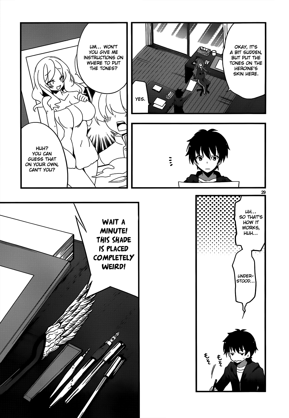 Ore to Kanojo no Moe yo Pen Chapter 1.2 page 29 - Chapter 1 v2 : Chapter 1