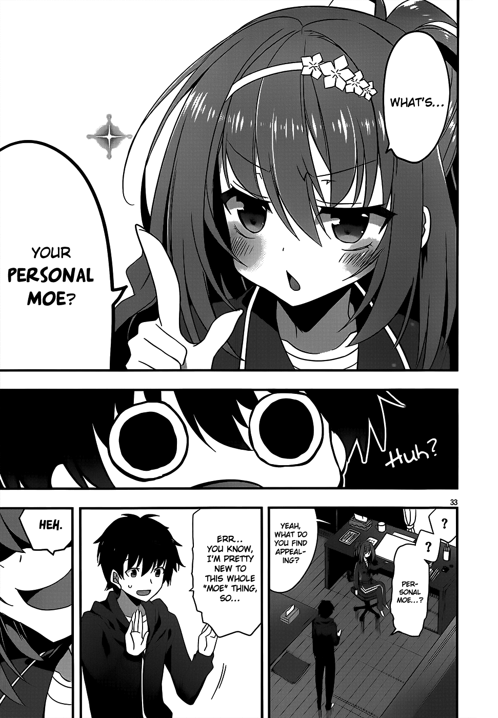 Ore to Kanojo no Moe yo Pen Chapter 1.2 page 33 - Chapter 1 v2 : Chapter 1