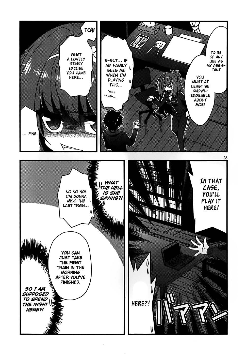 Ore to Kanojo no Moe yo Pen Chapter 1.2 page 35 - Chapter 1 v2 : Chapter 1