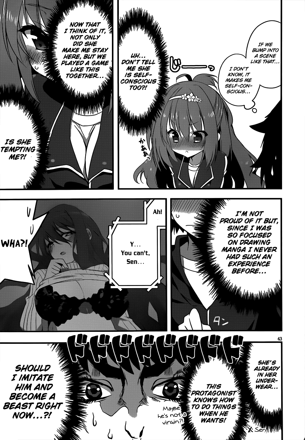 Ore to Kanojo no Moe yo Pen Chapter 1.2 page 43 - Chapter 1 v2 : Chapter 1
