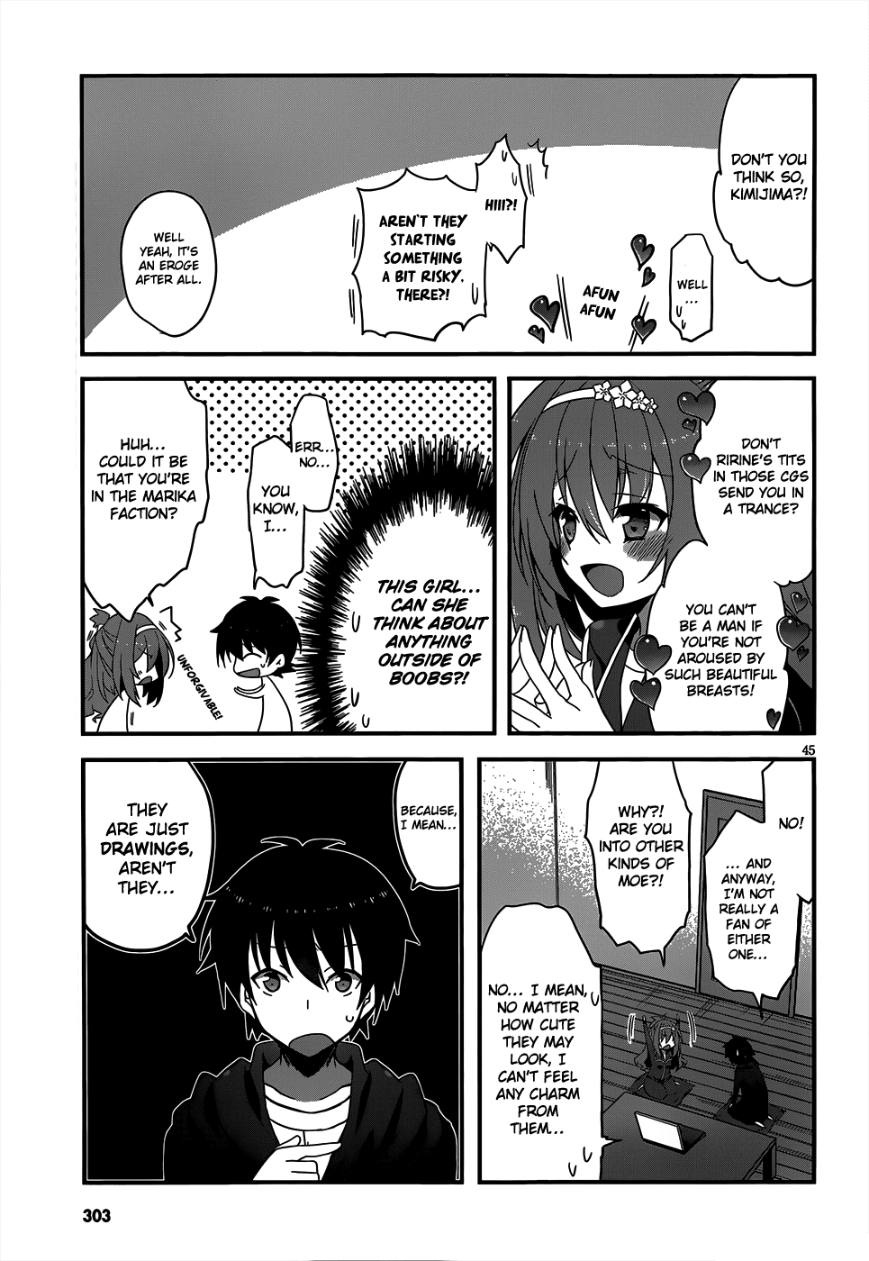 Ore to Kanojo no Moe yo Pen Chapter 1.2 page 45 - Chapter 1 v2 : Chapter 1