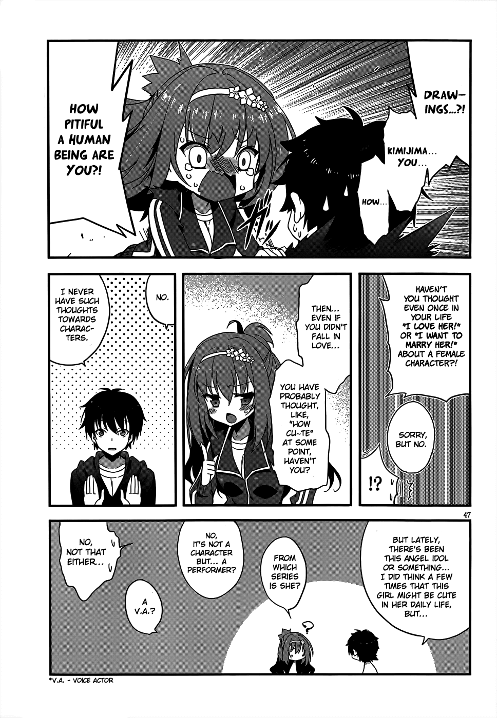 Ore to Kanojo no Moe yo Pen Chapter 1.2 page 47 - Chapter 1 v2 : Chapter 1