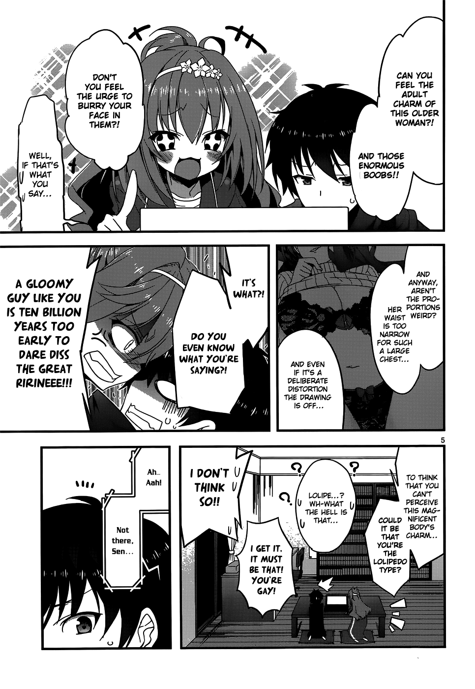 Ore to Kanojo no Moe yo Pen Chapter 1.2 page 5 - Chapter 1 v2 : Chapter 1