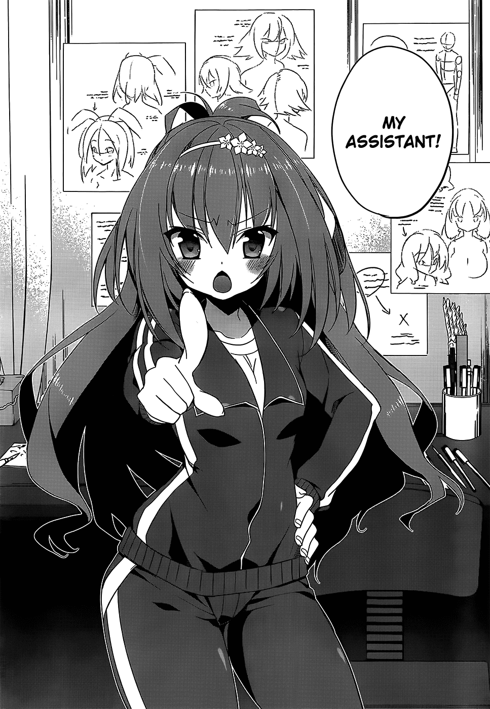 Ore to Kanojo no Moe yo Pen Chapter 1.2 page 8 - Chapter 1 v2 : Chapter 1