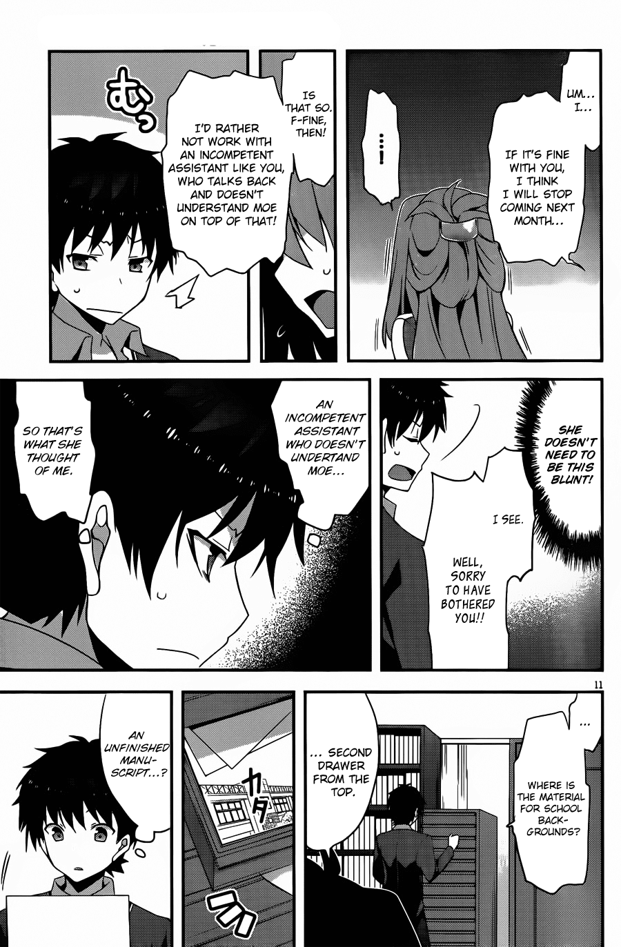 Ore to Kanojo no Moe yo Pen Chapter 2.2 page 12 - Chapter 2 v2 : Chapter 2