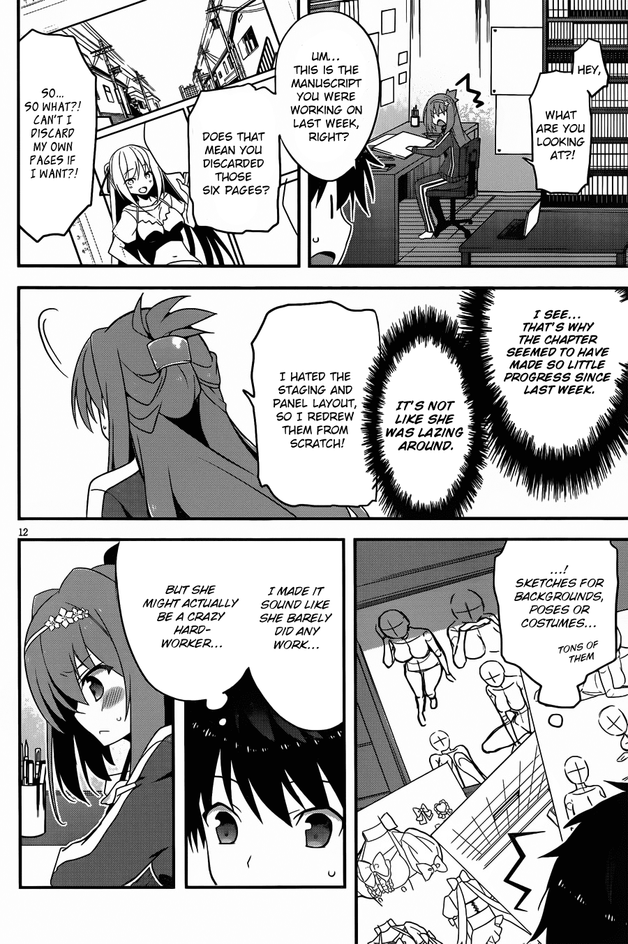 Ore to Kanojo no Moe yo Pen Chapter 2.2 page 13 - Chapter 2 v2 : Chapter 2