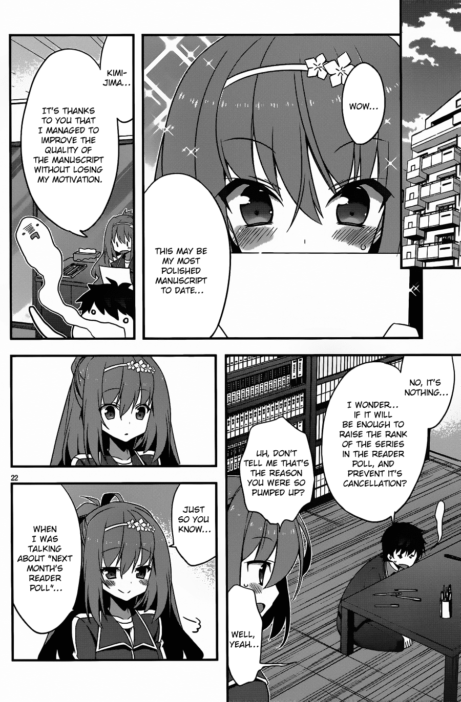 Ore to Kanojo no Moe yo Pen Chapter 2.2 page 22 - Chapter 2 v2 : Chapter 2