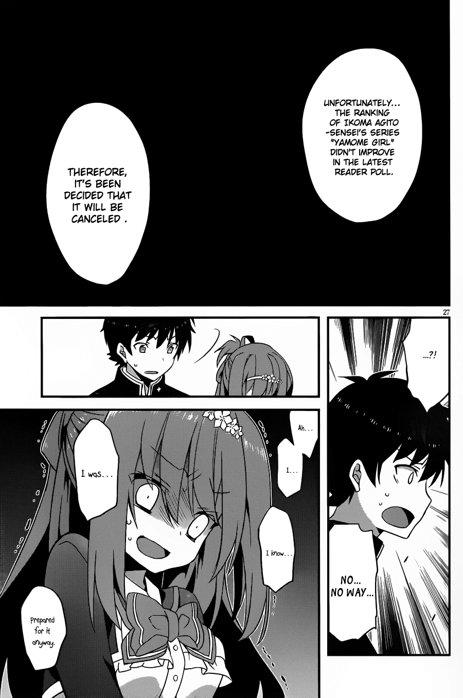 Ore to Kanojo no Moe yo Pen Chapter 2.2 page 27 - Chapter 2 v2 : Chapter 2