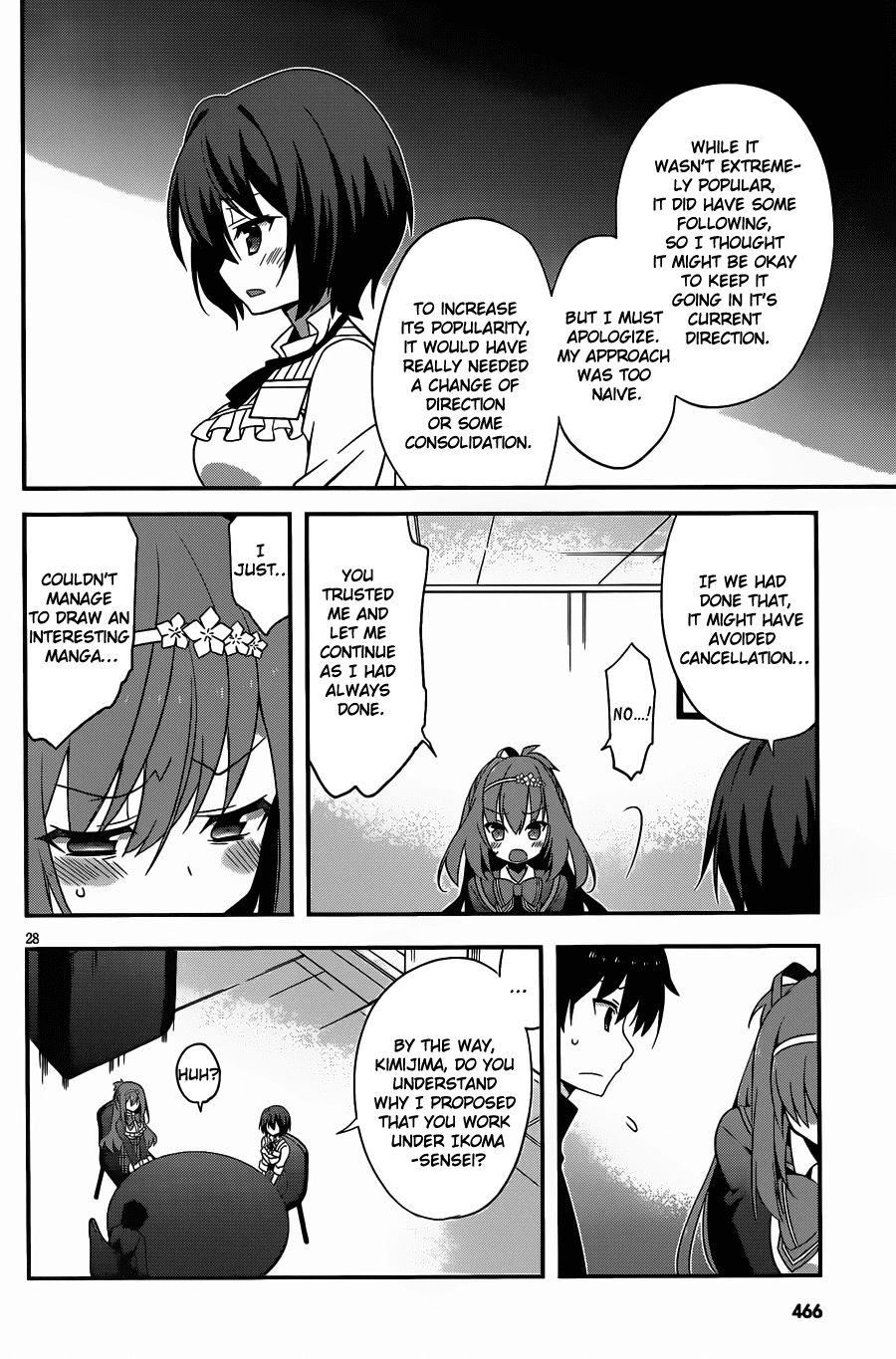 Ore to Kanojo no Moe yo Pen Chapter 2.2 page 28 - Chapter 2 v2 : Chapter 2