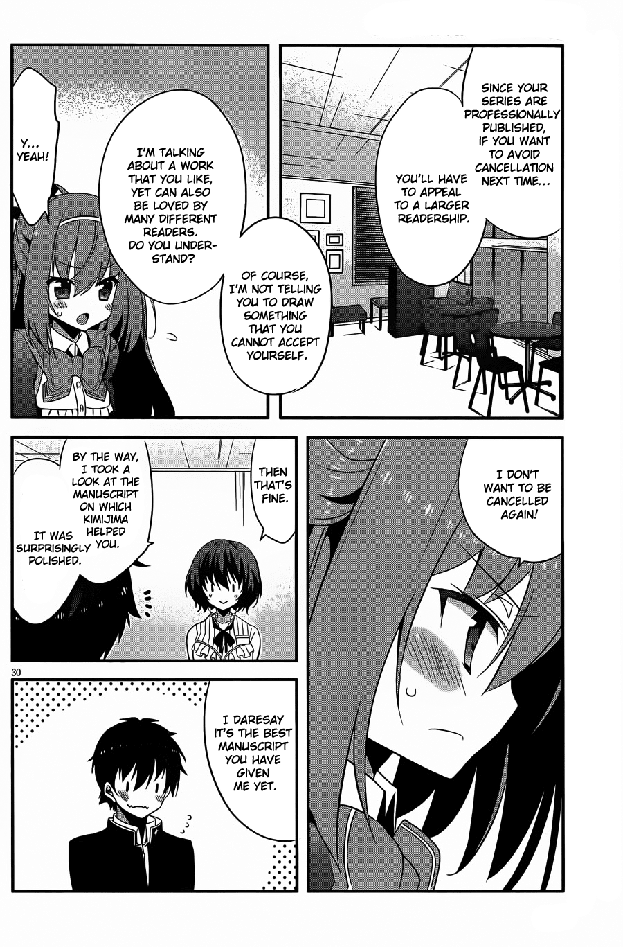 Ore to Kanojo no Moe yo Pen Chapter 2.2 page 30 - Chapter 2 v2 : Chapter 2