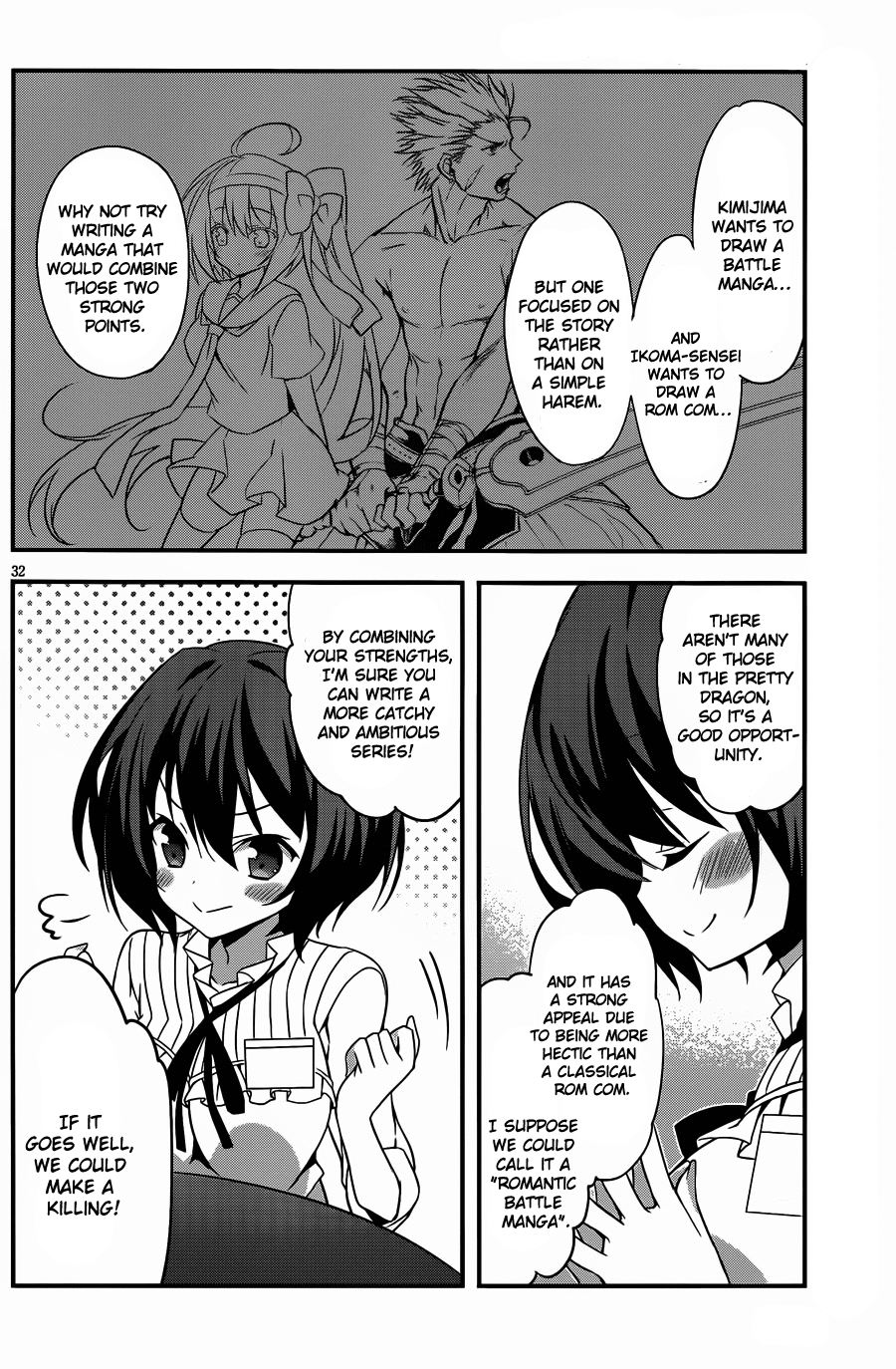 Ore to Kanojo no Moe yo Pen Chapter 2.2 page 32 - Chapter 2 v2 : Chapter 2