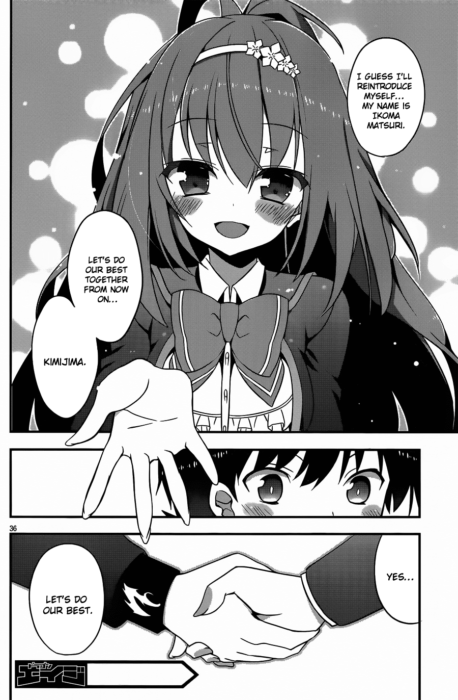 Ore to Kanojo no Moe yo Pen Chapter 2.2 page 36 - Chapter 2 v2 : Chapter 2