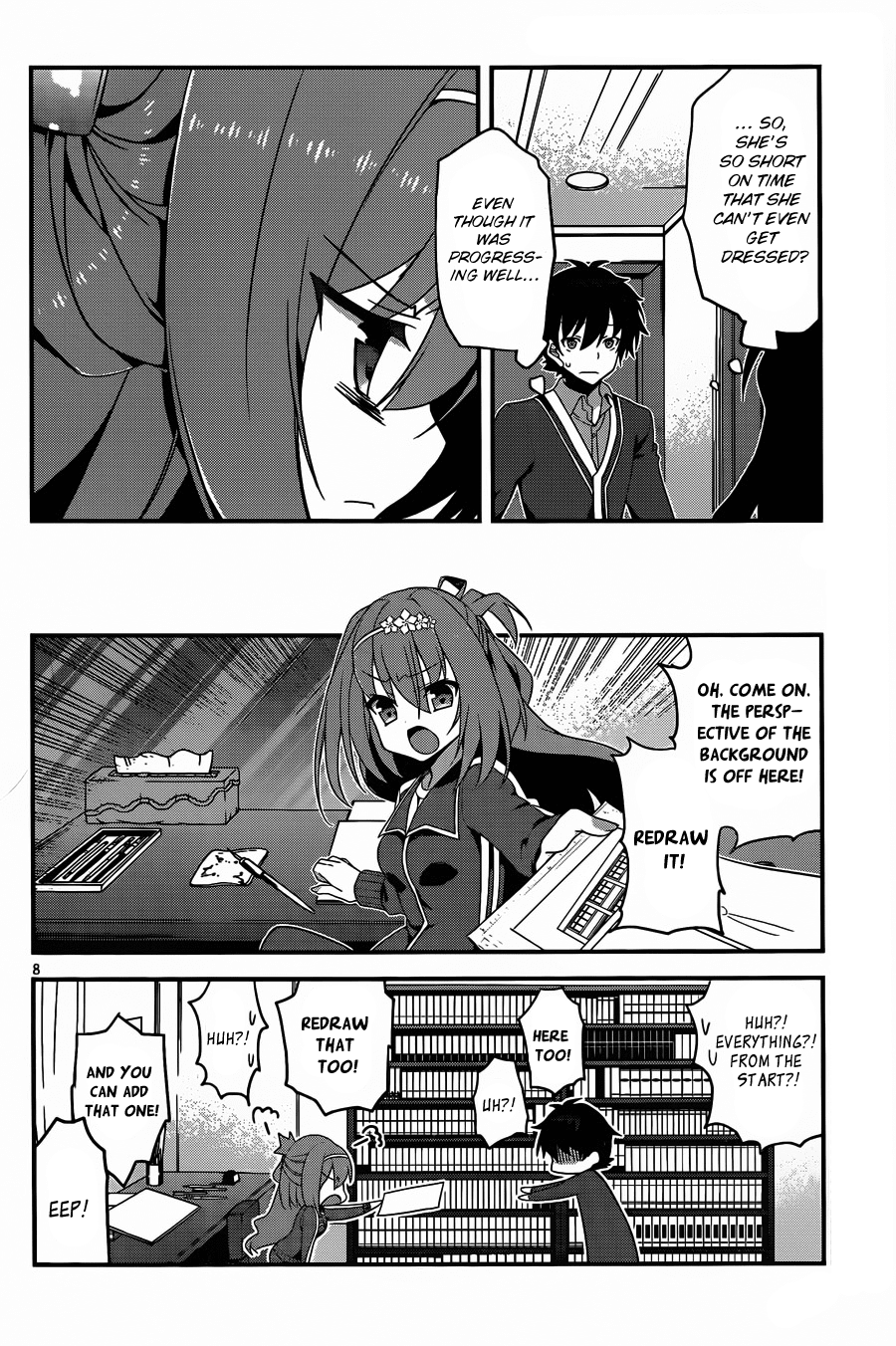 Ore to Kanojo no Moe yo Pen Chapter 2.2 page 9 - Chapter 2 v2 : Chapter 2