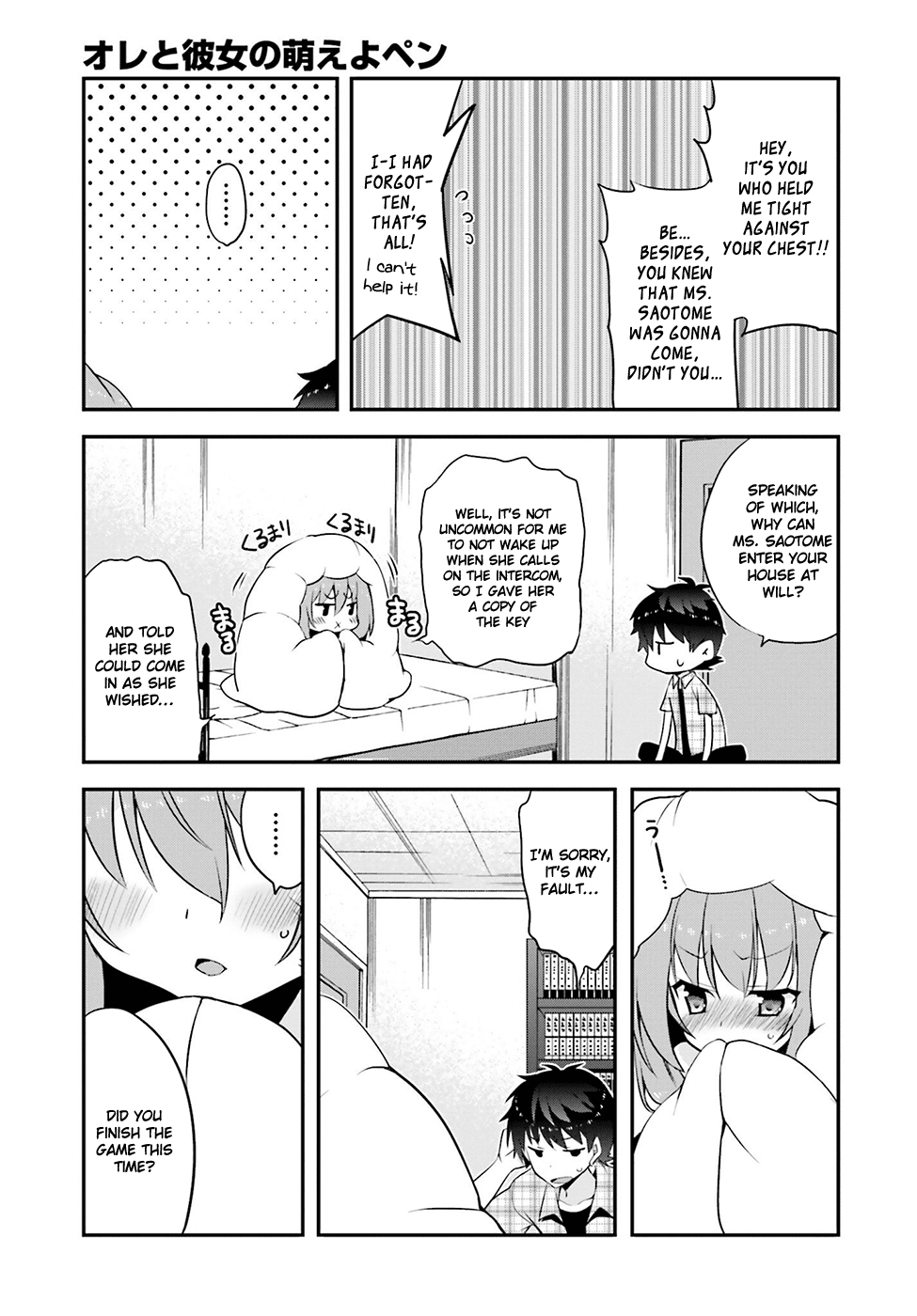 Ore to Kanojo no Moe yo Pen Chapter 3.3 page 24 - Chapter 3 v3 : Chapter 3
