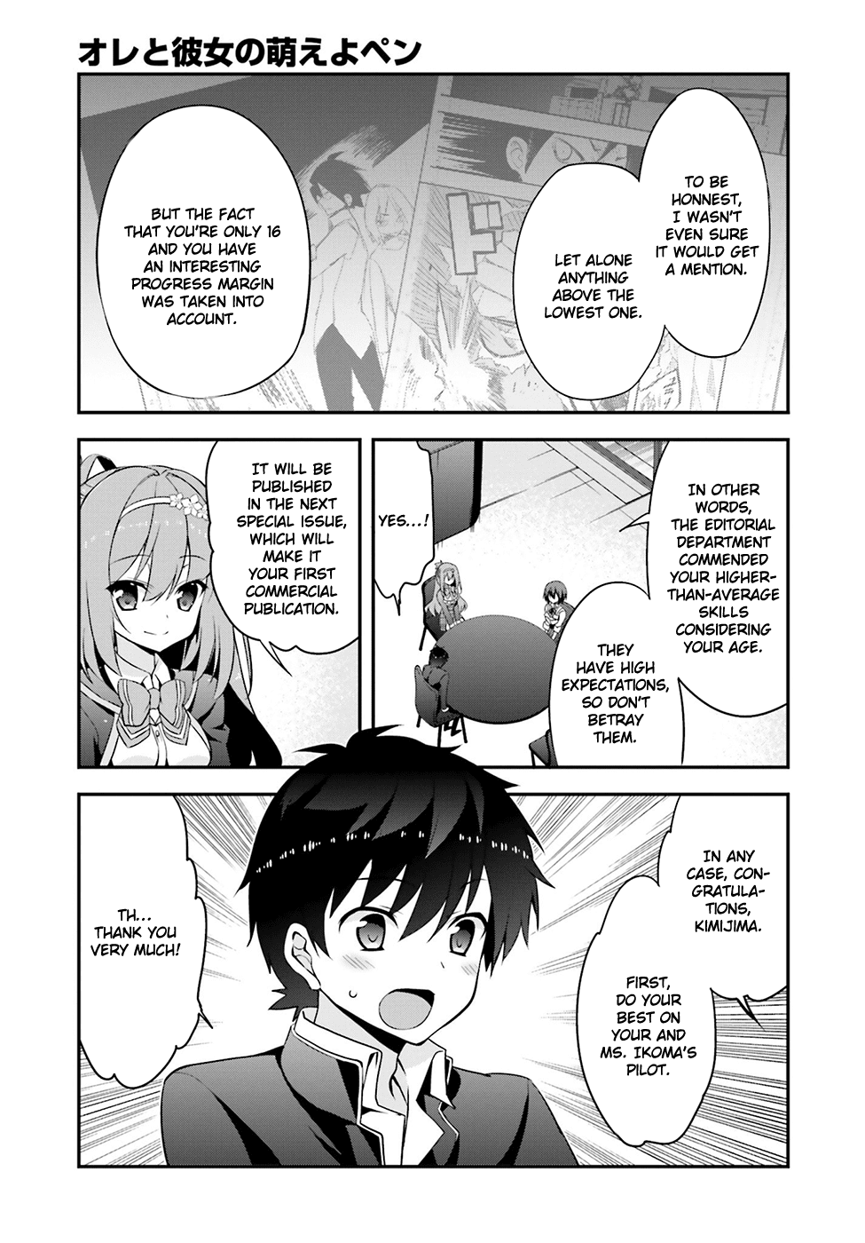 Ore to Kanojo no Moe yo Pen Chapter 3.3 page 32 - Chapter 3 v3 : Chapter 3