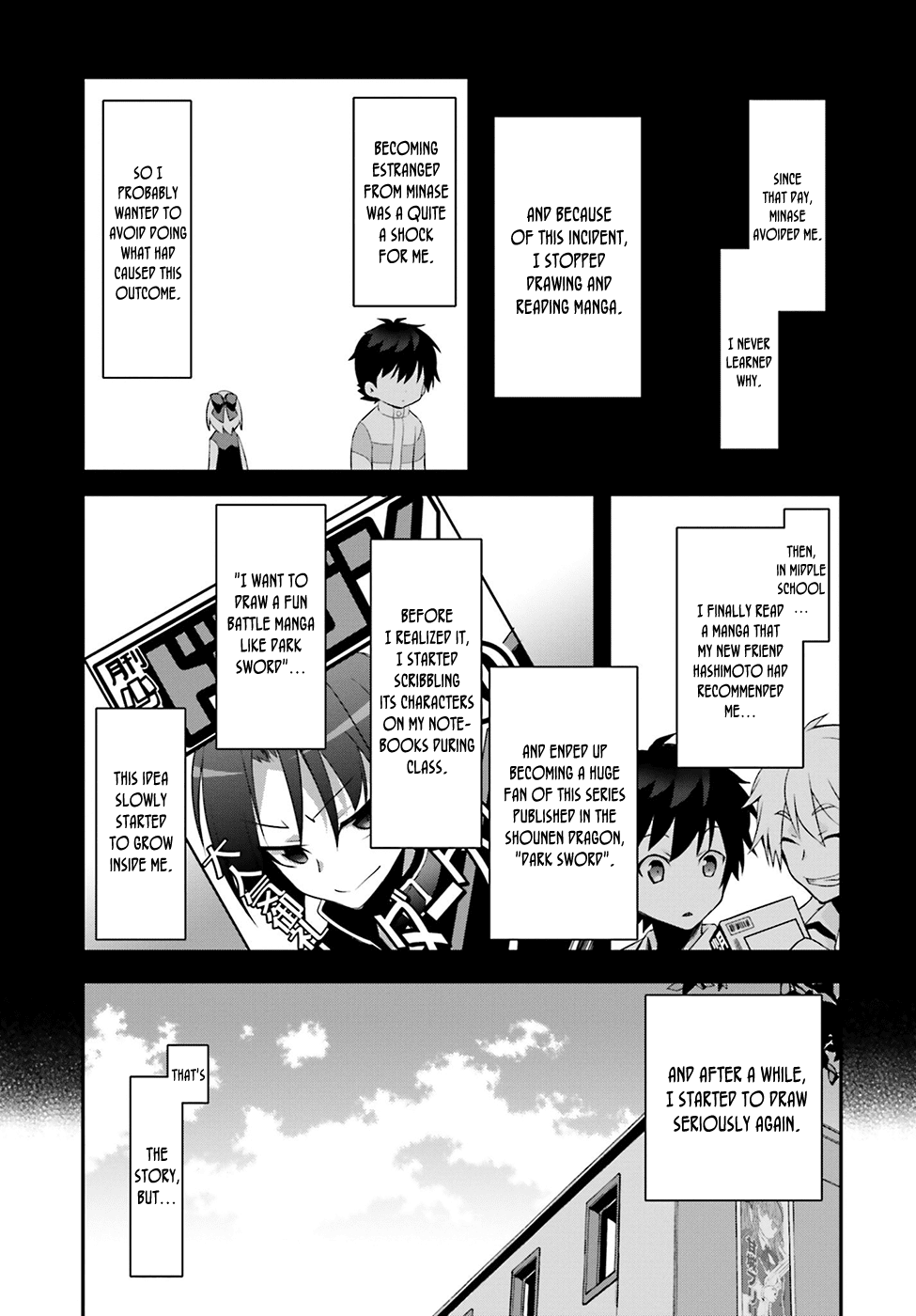 Ore to Kanojo no Moe yo Pen Chapter 3.3 page 6 - Chapter 3 v3 : Chapter 3
