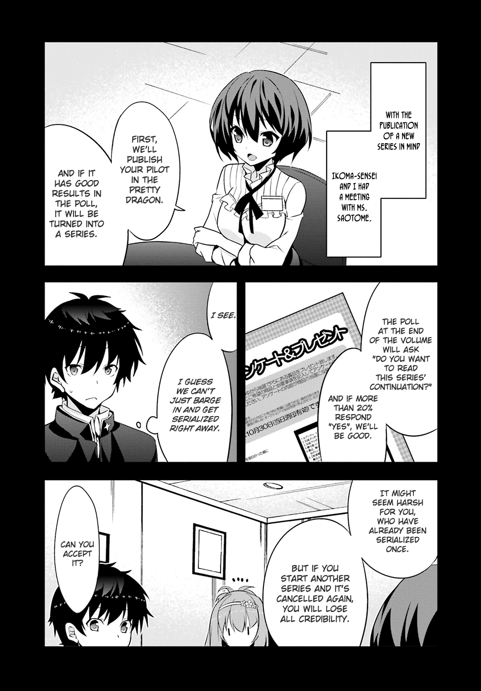 Ore to Kanojo no Moe yo Pen Chapter 3.3 page 8 - Chapter 3 v3 : Chapter 3