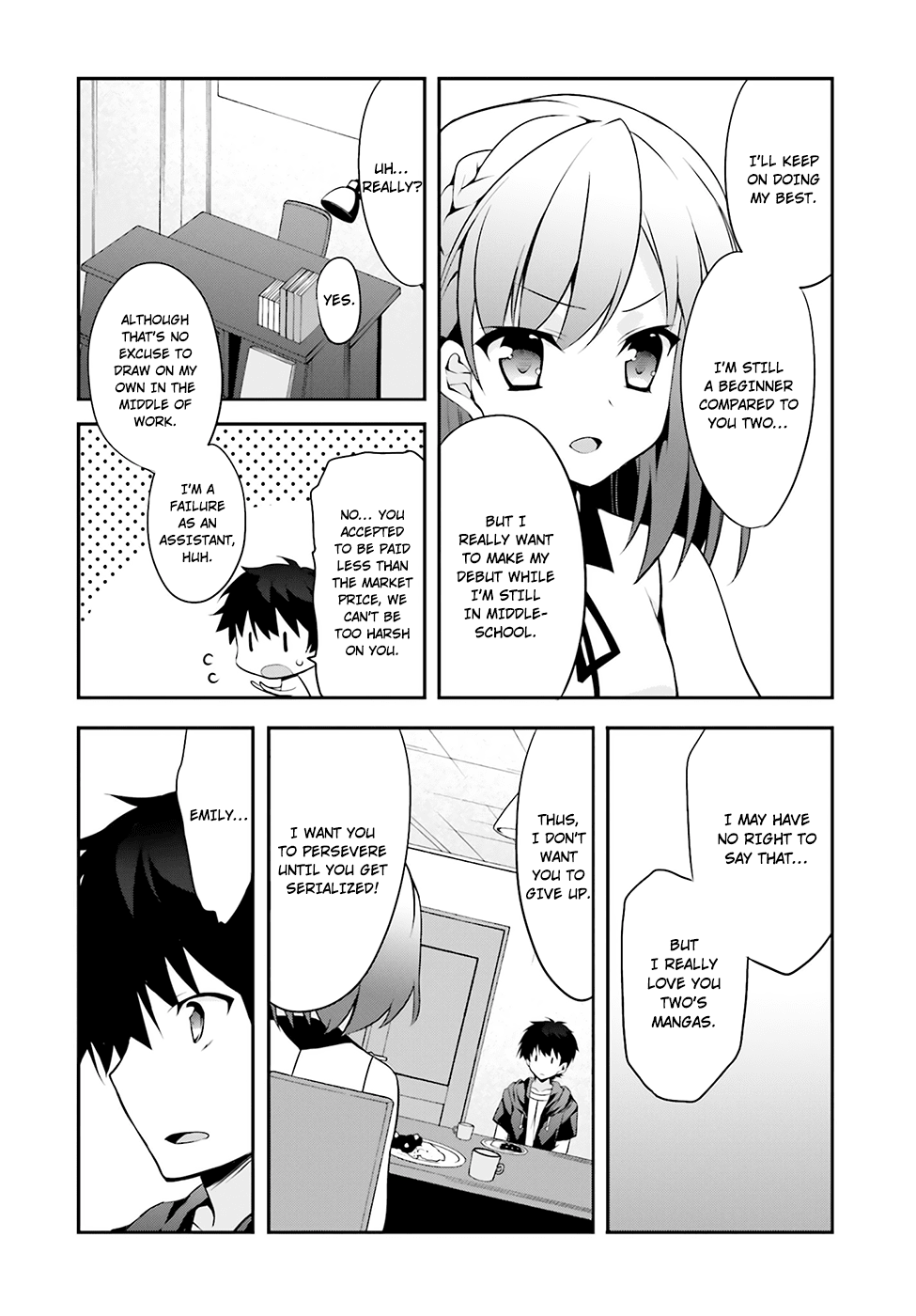 Ore to Kanojo no Moe yo Pen Chapter 4.2 page 32 - Chapter 4 v2 : Chapter 4