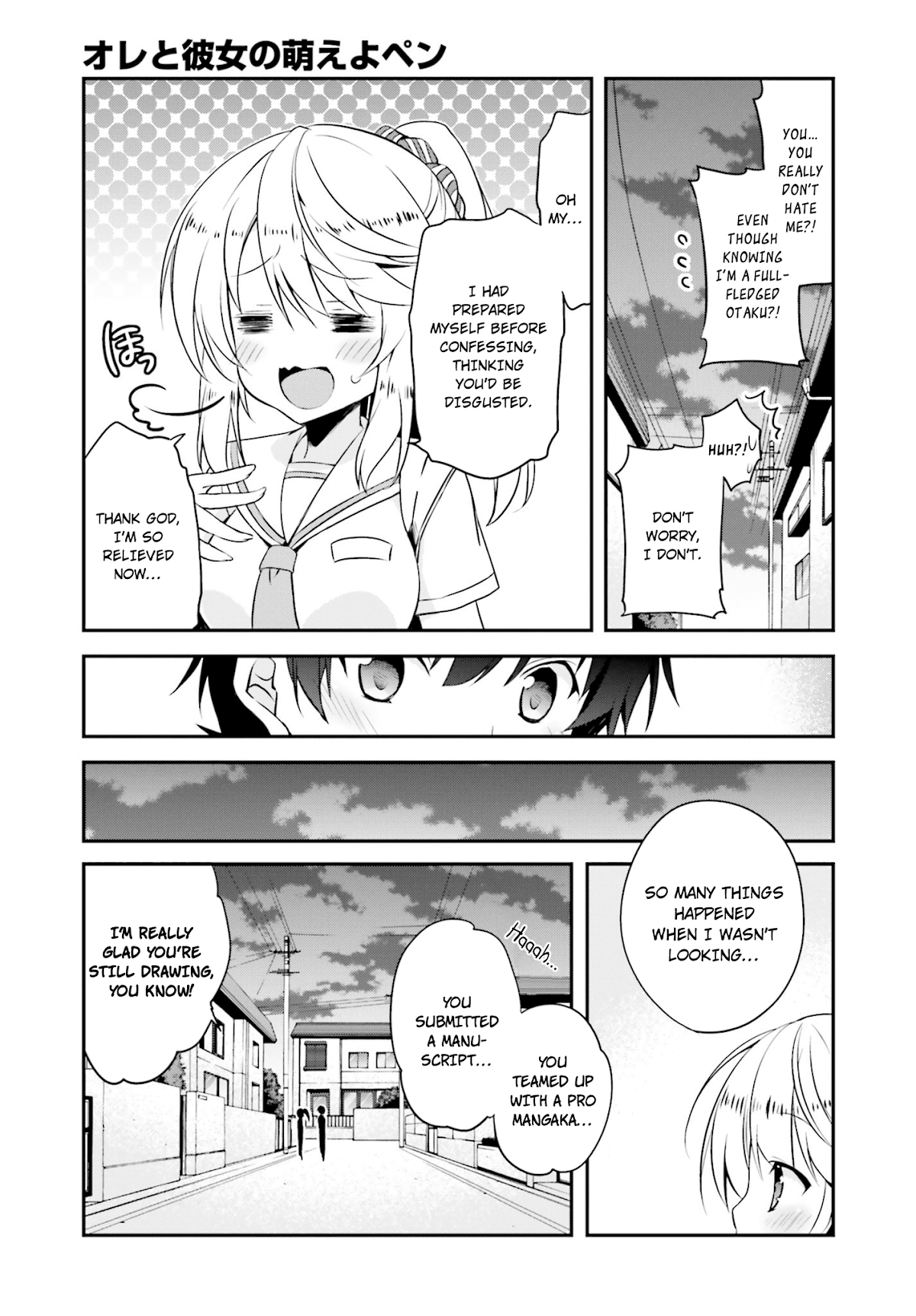 Ore to Kanojo no Moe yo Pen Chapter 5.2 page 10 - Chapter 5 v2 : Chapter 5
