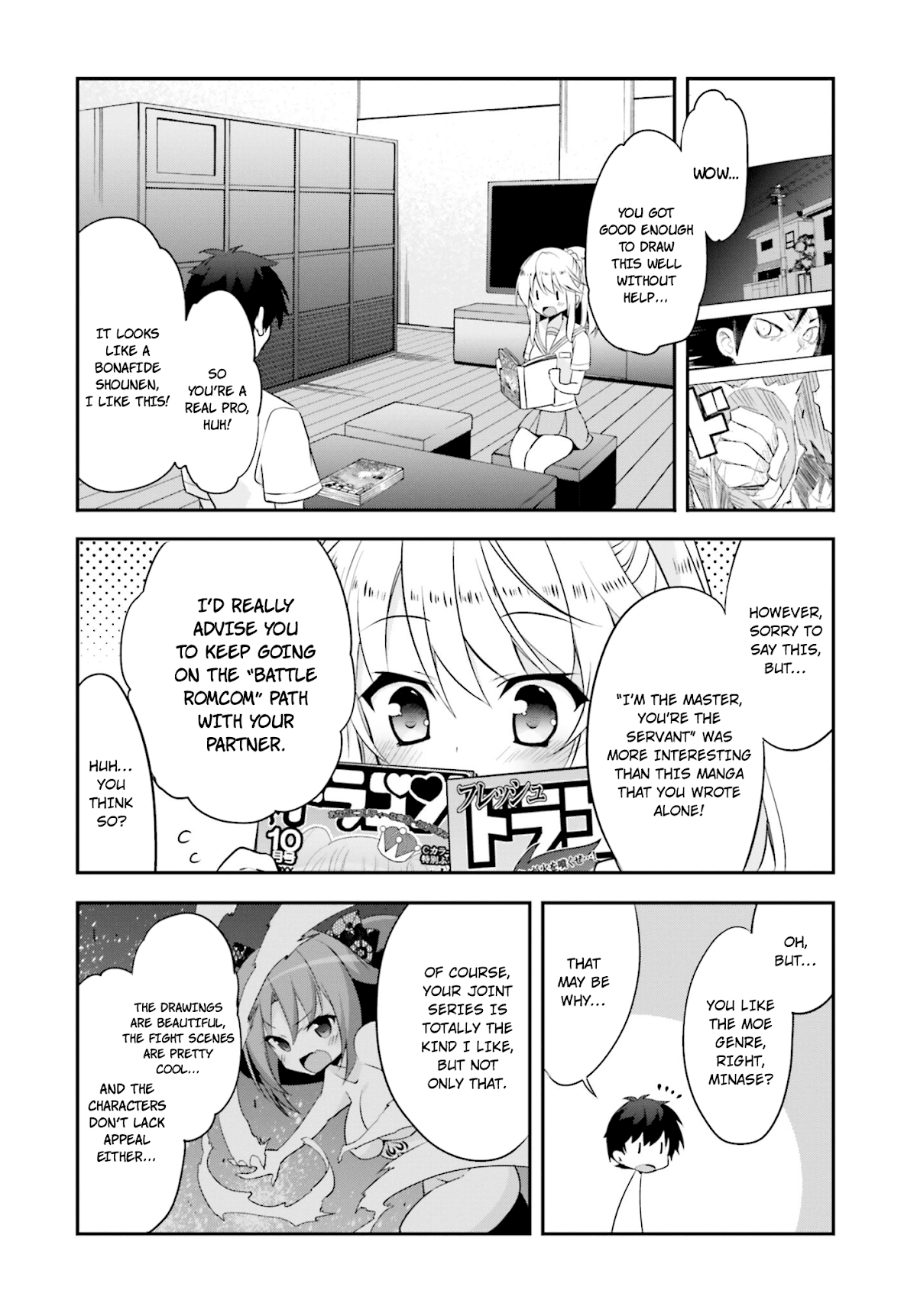 Ore to Kanojo no Moe yo Pen Chapter 5.2 page 15 - Chapter 5 v2 : Chapter 5